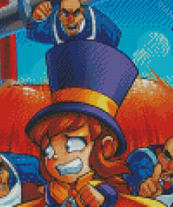 Cool Hat In Time Diamond Painting