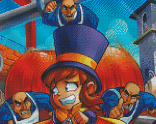 Cool Hat In Time Diamond Painting