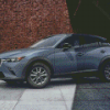 Grey Subaru Crosstrek Car Diamond Painting