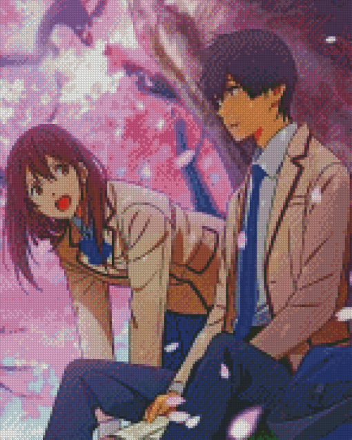 I Want To Eat Your Pancreas Anime Manga Diamond Painting