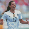 Tobin Heath Footballer Diamond Painting