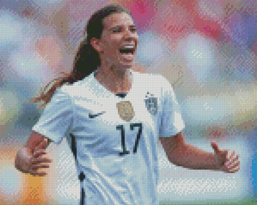 Tobin Heath Footballer Diamond Painting