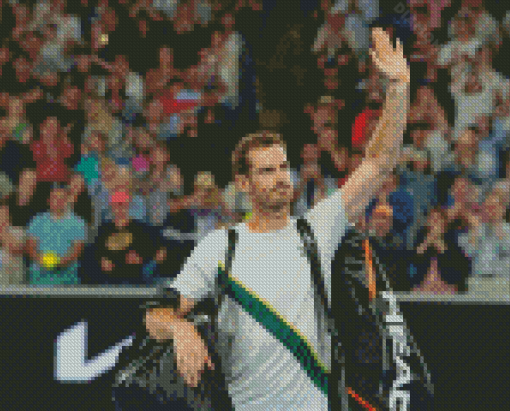 Andy Murray Diamond Painting