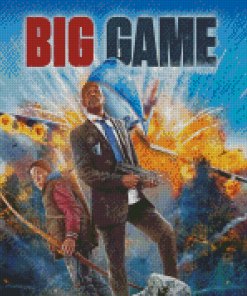 Big Game Movie Poster Diamond Painting