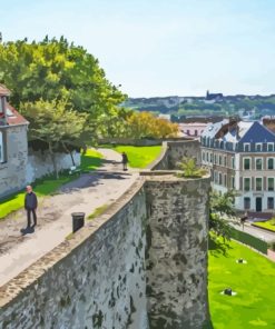 Boulogne Sur Mer City In France Diamond Painting