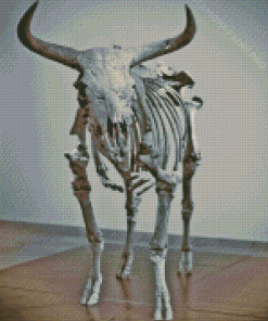 Bull Skeleton Copenhagen Aurochs Diamond Painting