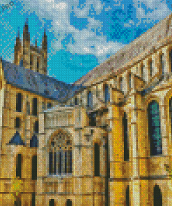 Canterbury Cathedral England Diamond Painting