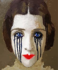 Crying Woman Art Diamond Painting