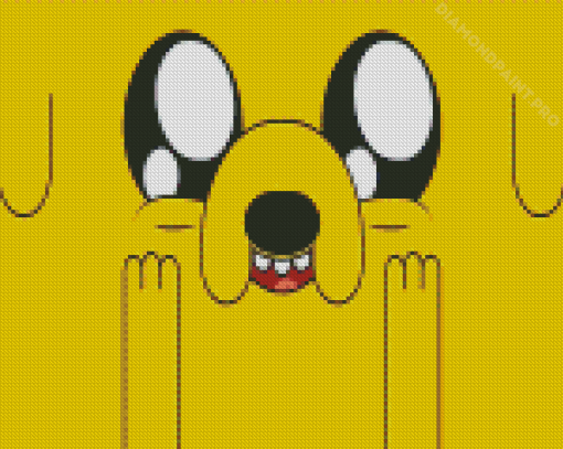 Cute Jake The Dog Diamond Painting