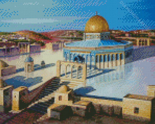 Dome Of The Rock Diamond Painting