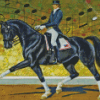 Dressage Horse Diamond Painting