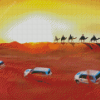 Dubai Desert At Sunset Diamond Painting