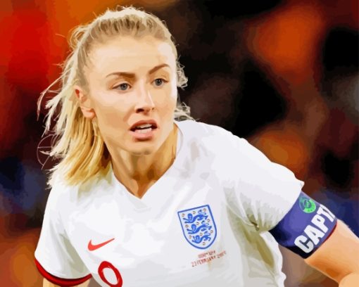 English Footballer Leah Williamson Diamond Painting