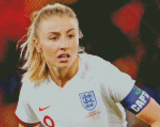 English Footballer Leah Williamson Diamond Painting