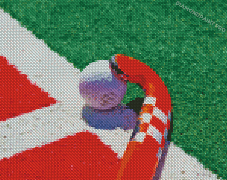 Field Hockey Stick And Ball Diamond Painting DiamondPaint PRO