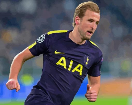 Harry Kane Footballer Diamond Painting