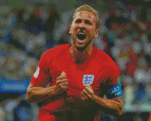 Harry Kane Diamond Painting