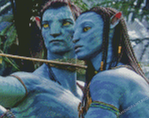 Jack And Sully Avatar Diamond Painting