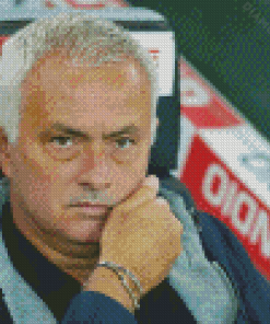 Jose Mourinho Portuguese Football Coach Diamond Painting