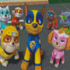 Mighty Pups Characters Diamond Painting