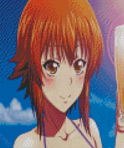 Nanaka Grand Blue Character Diamond Painting