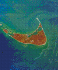 Nantucket Island Landscape Diamond Painting