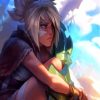 Riven League Of Legends Online Game Character Diamond Painting
