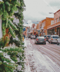Santa Fe Snow Diamond Painting