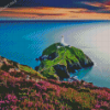 South Stack Island Wales Diamond Painting