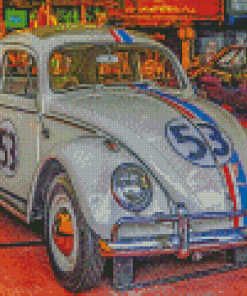 The Herbie Car Diamond Painting