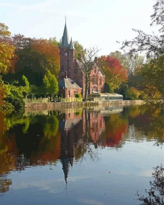 The Minnewaterpark Bruges Diamond Painting