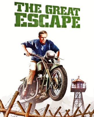 The Great Escape Movie Poster Diamond Painting