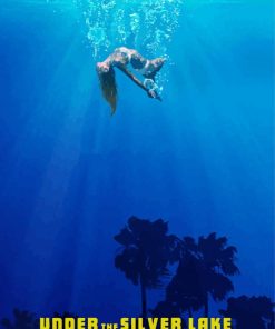 Under The Silver Lake Movie Poster Diamond Painting