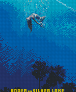 Under The Silver Lake Movie Poster Diamond Painting