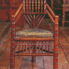 Wooden Antique Chair Diamond Painting