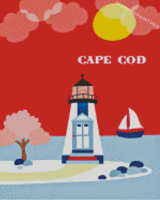 Aesthetic Cape Cod Diamond Painting