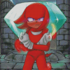 Aesthetic Knuckles The Echidna Diamond Painting
