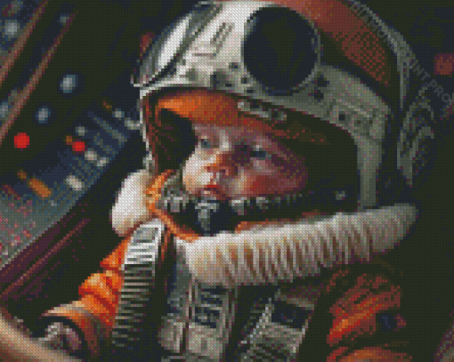 Baby Astronaut Diamond Painting