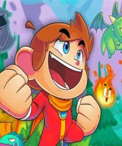 Cool Alex Kidd Diamond Painting