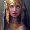 Cool Egyptian Pharaonic Woman Diamond Painting