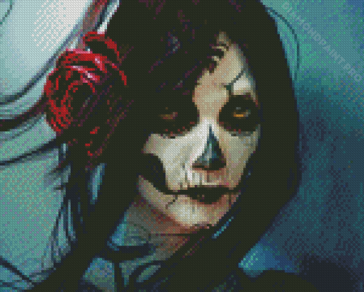 Dark Goth Girl Diamond Painting