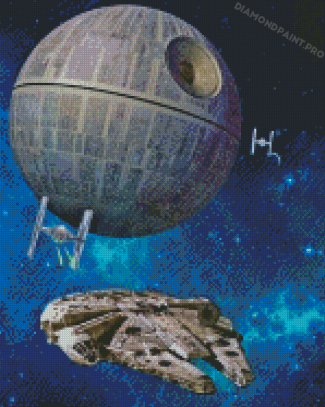 Death Star Star Wars Diamond Painting
