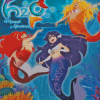 Disney H2o Mermaids Poster Diamond Painting