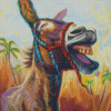 Happy Laughing Horse Diamond Painting