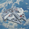 Millennium Falcon Starship Diamond Painting