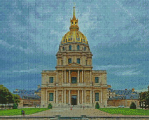 St Louis Des Invalides Cathedral Diamond Painting