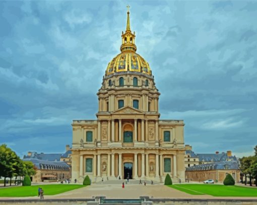 St Louis Des Invalides Cathedral Diamond Painting