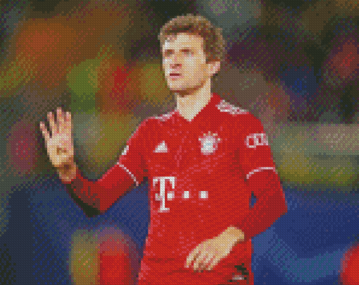 Thomas Muller Player Diamond Painting