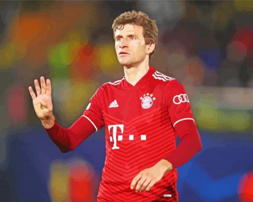 Thomas Muller Player Diamond Painting