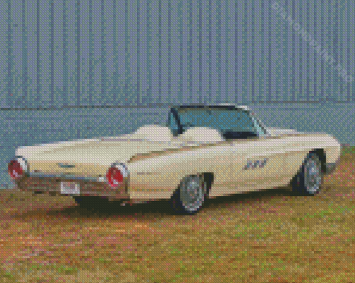 1963 Ford Thunderbird Diamond Painting